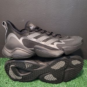 Adidas Impact FLX Tripple Black Low Top Training Sneakers Size 13 Men GZ5050